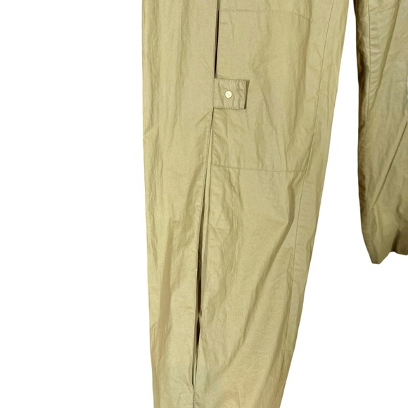 CELINE Vintage Runway Cargo Style Wide Leg Utility Pants Army Green Sz:38/US6 - Picture 7 of 14